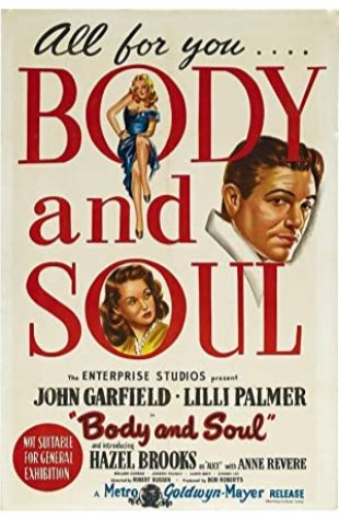 Body and Soul John Garfield