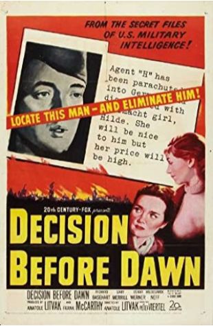 Decision Before Dawn Anatole Litvak