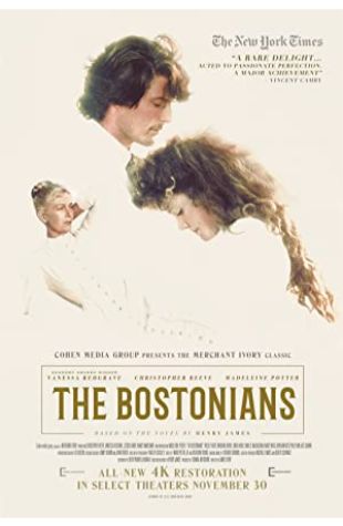 The Bostonians Vanessa Redgrave