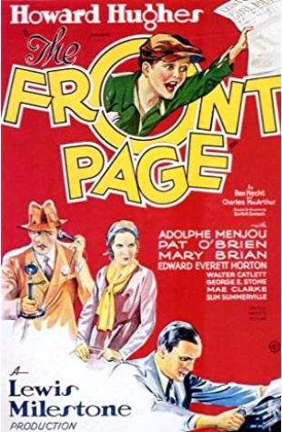 The Front Page Lewis Milestone